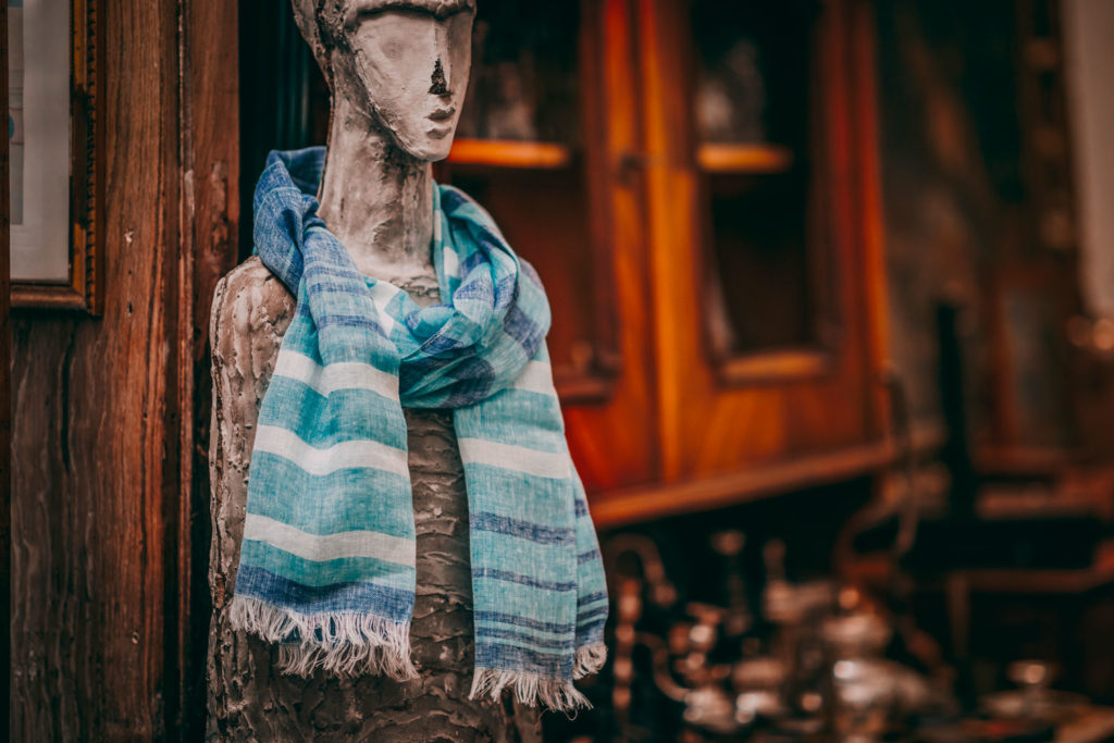 scarves shop in Ravello