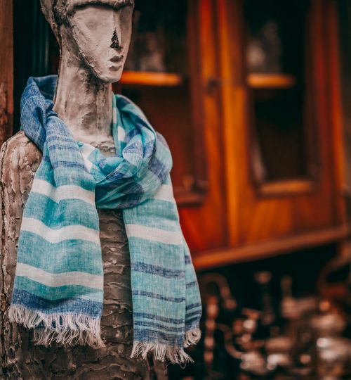 scarves shop in Ravello